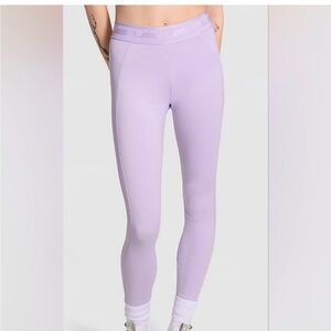 Pink Victoria’s Secret Lavender High-Waisted Leggings
